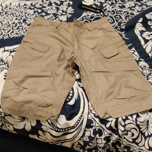 Outdoor Equipment Small Khaki Hiking Shorts